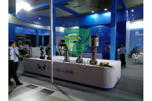 智能泵产品在展会展示